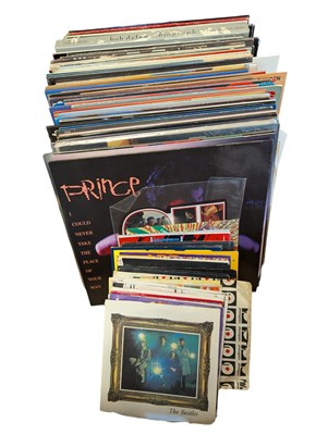 Lot 17 - COLLECTION OF LATE 20TH CENTURY MULTI GENRE LP & SINGLES VINYL RECORDS