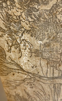 Lot 350 - AFTER ALBRECHT DURER (1471-1582) - THE KNIGHT & THE LANSQUENET - WOODCUT