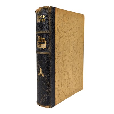 Lot 21 - HITLER, ADOLF - 1938 MEIN KAMPF, PUBLISHED ONE YEAR PRIOR TO WW2