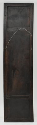 Lot 89 - PAIR OF CHINESE OAK AND MOTHER OF PEARL INLAID PANELS