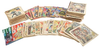 Lot 624 - COMICS - LARGE COLLECTION OF 1980s '2000 AD' AND OTHER SCI-FI COMICS