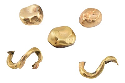 Lot 328 - COLLECTION OF SCRAP GOLD AND GOLD TEETH