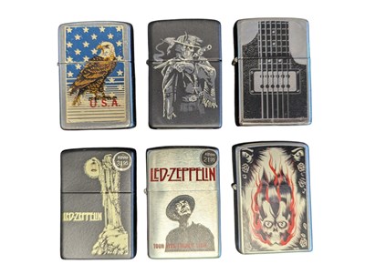Lot 397 - COLLECTION OF LATE 20TH CENTURY VINTAGE ZIPPO LIGHTERS