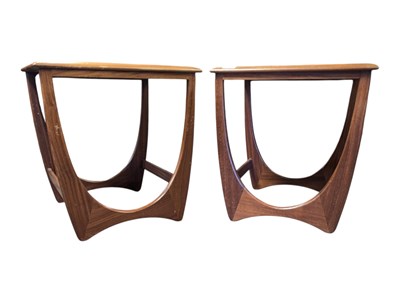 Lot 575 - G PLAN FURNITURE - PAIR MID CENTURY G PLAN ASTRO SIDE / BEDSIDE TABLES