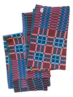 Lot 484 - TWO GILMORES VINTAGE WOOL BLANKETS - WELSH STYLE