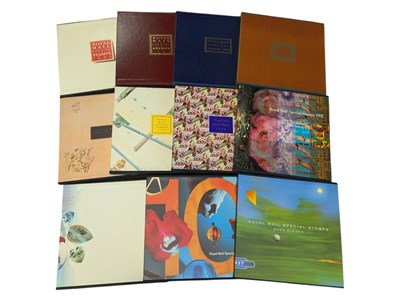 Lot 523 - ELEVEN LATE 20TH CENTURY ROYAL MAIL SPECIAL STAMP BOOKS