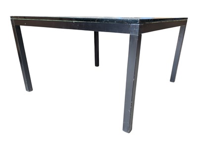 Lot 568 - BRITISH MODERN DESIGN - MID CENTURY MIRROR GLASS COFFEE TABLE