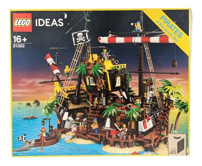 Lot 596 - LEGO - BOXED LEGO IDEAS SET NO. 21322 PIRATES OF BARRACUDA BAY
