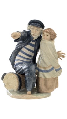 Lot 171 - NAO BY LLADRO, SPANISH - VINTAGE 20TH CENTURY PORCELAIN FIGURINE GROUP