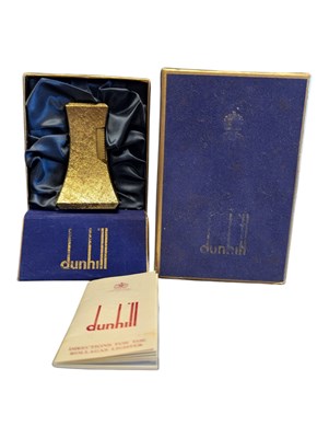 Lot 487 - 1970S BOXED DUNHILL WHEATSHEAF LIGHTER