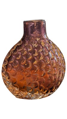 Lot 174 - GEOFFREY BAXTER FOR WHITEFRIARS - POST WAR TEXTURED ONION STUDIO ART VASE