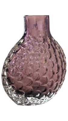 Lot 174 - GEOFFREY BAXTER FOR WHITEFRIARS - POST WAR TEXTURED ONION STUDIO ART VASE