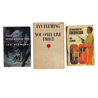 Lot 76 - FLEMING, IAN - TRIO OF JAMES BOND NOVELS, INC. FIRST US EDITION & BOOK CLUB EDITIONS