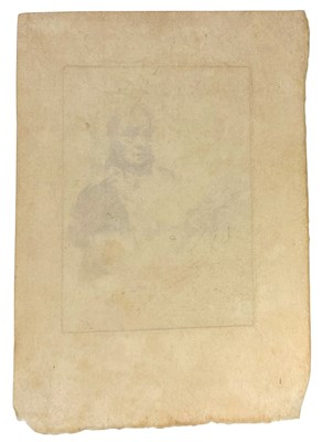Lot 10 - LILIAN WHITEHEAD (1894-1959) - ELDER LADY READING, 1919 - ETCHING ON LIGHTWEIGHT PAPER
