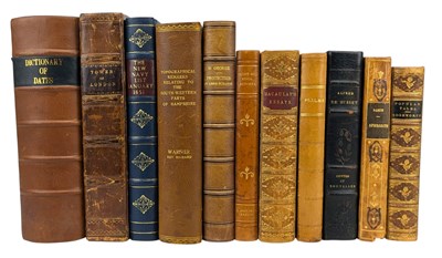 Lot 62 - BINDINGS - COLLECTION OF DECORATIVE 19TH/20TH CENTURY LEATHER BOUND BOOKS