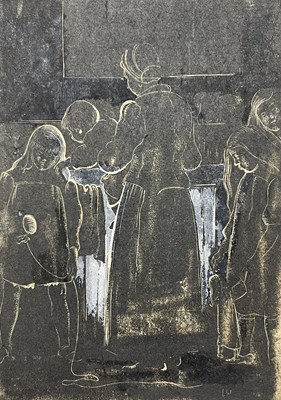 Lot 28 - LILIAN WHITEHEAD (1894-1959) - FIRELIGHT, 1926 - THREE WOOD ENGRAVINGS
