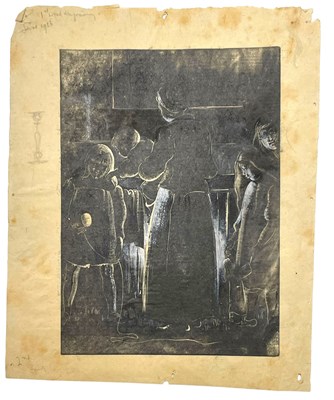 Lot 28 - LILIAN WHITEHEAD (1894-1959) - FIRELIGHT, 1926 - THREE WOOD ENGRAVINGS