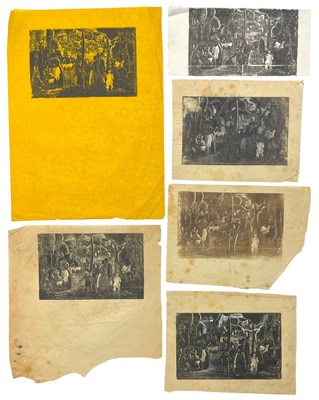 Lot 29 - LILIAN WHITEHEAD (1894-1959) - PARKE SCENE - SIX WOOD ENGRAVINGS