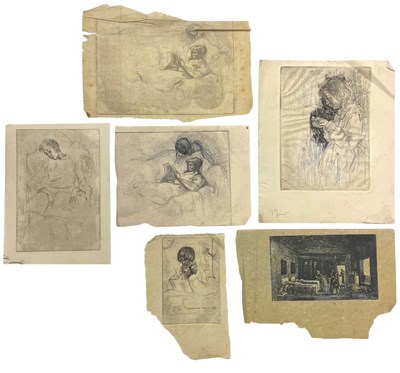 Lot 33 - LILIAN WHITEHEAD (1894-1959) - FIVE ETCHINGS & ONE ENGRAVING - TRIALS