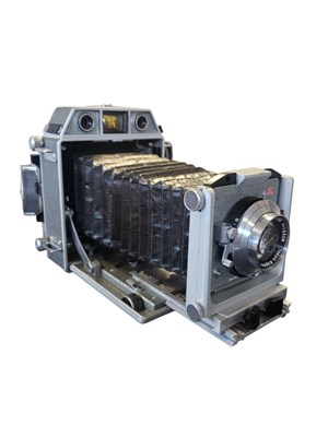 Lot 422 - TOPCON, JAPAN - MID CENTURY HORSEMAN 970 RANGEFINDER CAMERA