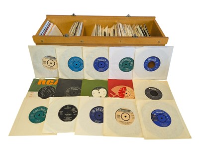 Lot 50 - COLLECTION OF LATE 20TH CENTURY ROCK 45S SINGLE VINYL RECORDS