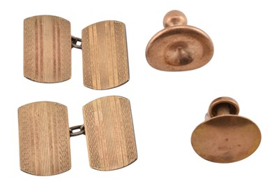 Lot 294 - BURRON STUDS & CUFFLINKS