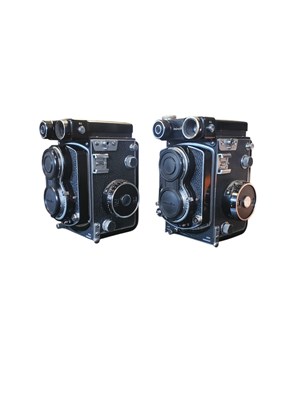 Lot 428 - MINOLTA, JAPAN -TWO VINTAGE AUTOCORD CITIZEN MVL TLR CAMERAS