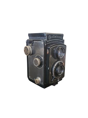 Lot 430 - FRANKE & HEIDECKE, GERMANY - ART DECO ROLLEICORD I MODEL 1