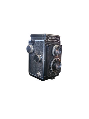 Lot 431 - FRANKE & HEIDECKE, GERMANY - 1930S ROLLEICORD I MODEL 2 TLR CAMERA