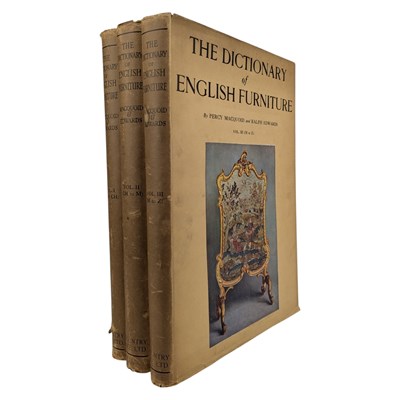 Lot 24 - MACQOUID, PERCY; EDWARDS, RALPH - 1924-27 THE DICTIONARY OF ENGLISH FURNITURE