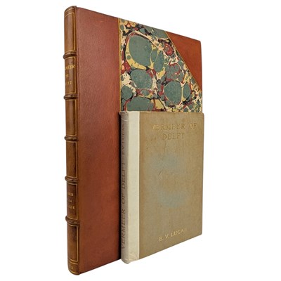 Lot 129 - TWO TITLES ON VERMEER DE DELFT TO INCLUDE E.V. LUCAS AND LA GALERIE DE LA PLEIADE - ART INTEREST
