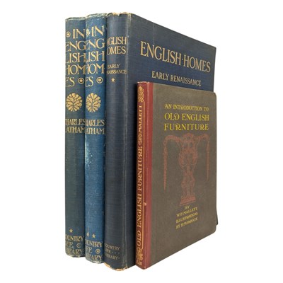 Lot 133 - SELECTION OF FOUR EARLY 20TH CENTURY HOME, FURNITURE AND DESIGN BOOKS
