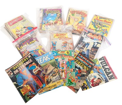 Lot 608 - COMICS - COLLECTION OF VINTAGE MARVEL & DC COMICS