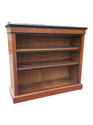 Lot 939 - VICTORIAN REVIVAL MAHOGANY OPEN BOOKCASE