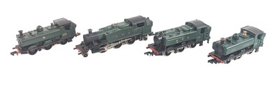 Lot 288 - MODEL RAILWAY - x4 N GAUGE LOCOMOTIVE TANK ENGINES