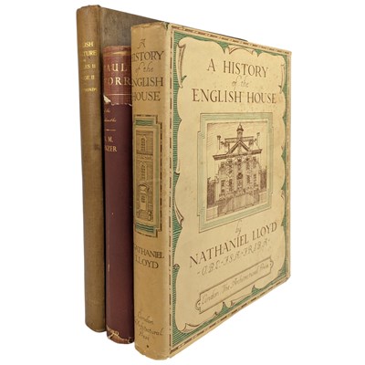 Lot 134 - A SELECTION OF THREE BOOKS ON ENGLISH FURNITURE, INTERIOR DESIGN, AND GOLDSMITHS ETC