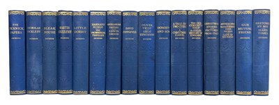 Lot 109 - DICKENS, CHARLES - c1900 COLLECTION OF WORKS BY CHARLES DICKENS, 16 VOLS, UNIFORMLY BOUND