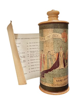 Lot 36 - 12TH MAY 1937 SCROLL PANORAMA OF THE CORONATION PROCESSION