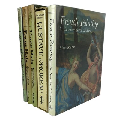 Lot 121 - ART BOOKS - FIVE TITLES TO INCLUDE GUSTAVE MOREAU, FRANS HALS, FRENCH PAINTING ETC