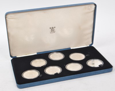 Lot 501 - ROYAL MINT - 80TH BIRTHDAY SILVER PROOF CROWN SET