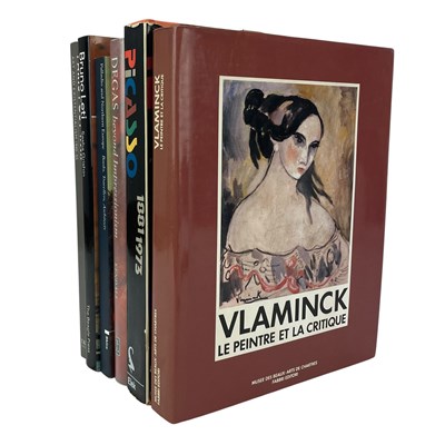 Lot 130 - ART - SELECTION OF ART BOOKS TO INCLUDE BRUNO LETI, DEGAS, PICASSO ETC