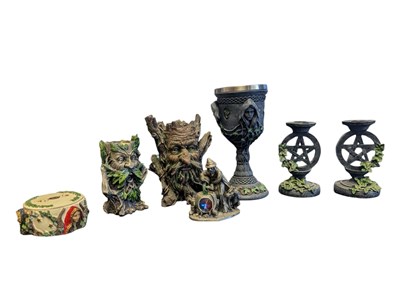 Lot 464 - COLLECTION OF CONTEMPORARY NEMESIS NOW RESIN FIGURES & PEWTER FIGURE
