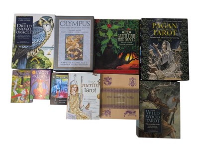 Lot 298 - WITCHCRAFT INTEREST - COLLECTION OF CONTEMPORARY ORACLE & TAROT CARD SETS