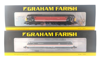 Lot 358 - MODEL RAILWAY - x2 BOXED GRAHAM FARISH N GAUGE LOCOMOTIVES