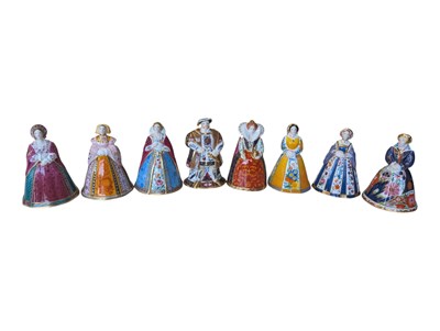 Lot 197 - ROYAL WORCESTER - THE CONNOISSEUR COLLECTION - SET OF BONE CHINA CANDLE SNUFFERS