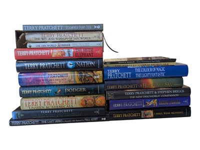 Lot 286 - COLLECTION OF 21ST CENTURY TERRY PRATCHETT HARDBACK BOOKS