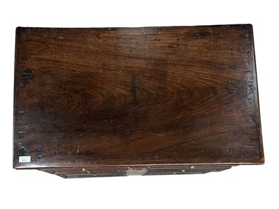 Lot 274 - 17TH CENTURY COMMONWEALTH OAK BLOCK FRONT CHEST OF DRAWERS
