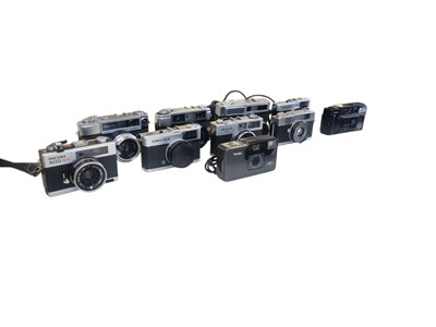 Lot 454a - COLLECTION OF VINTAGE RANGEFINDER / VIEWFINDER / COMPACT CAMERAS