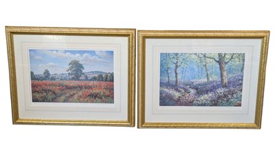Lot 267 - AFTER JAMES D PRESTON (BRITISH, B.1946) - TWO LIMITED EDITION SIGNED PRINTS