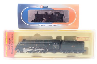 Lot 425 - MODEL RAILWAY - x2 BOXED SONIC & HORNBY N GAUGE LOCOMOTIVES